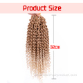 Ombre Braid Pre Twisted Senegalese Curly Sintético Cabello